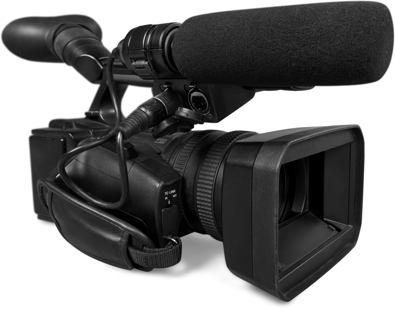 Video Camera with Microphone