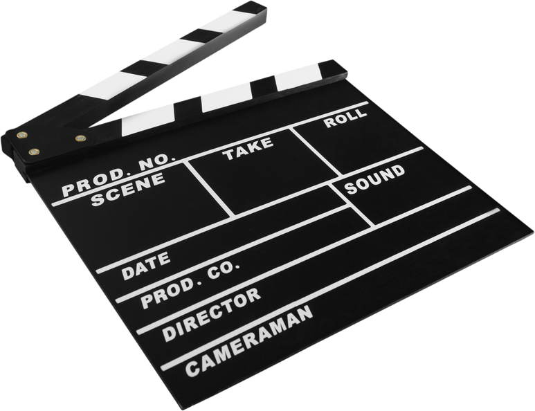 Clapperboard for Movie Director